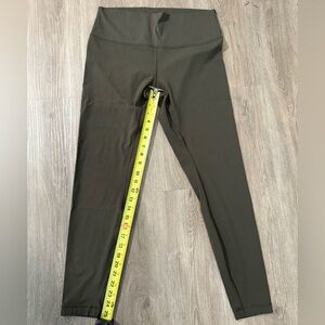 lululemon athletica Olive Green Leggings
